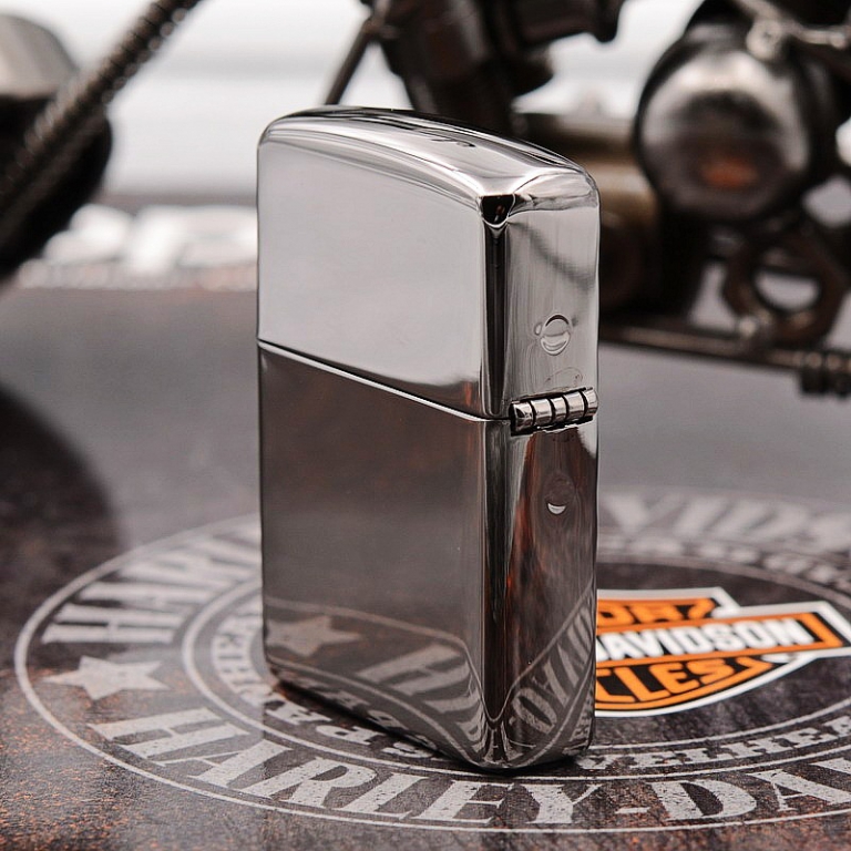 Zippo Chính Hãng Phiên Bản Hàn Quốc Phun Sơn 3D Kim Cương