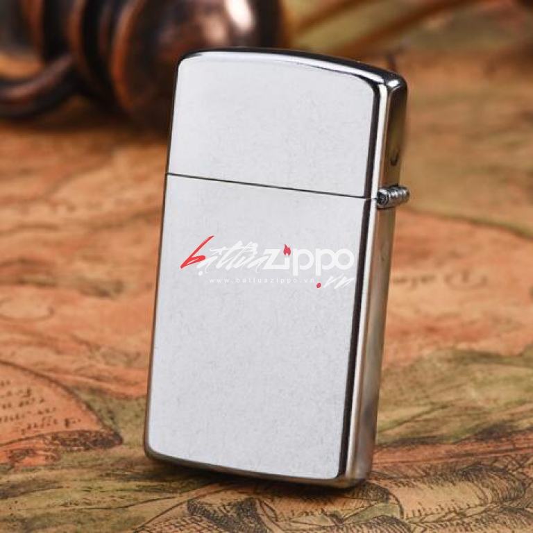 Bật Lửa Zippo Bản Nhỏ Mạ Chorme Trắng Bóng - SKU 1610 – Zippo Slim High Polished Chrome