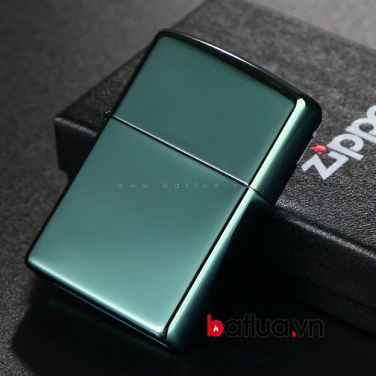 Bật Lửa Zippo Phủ Bóng Màu Xanh Lá - SKU 28129 – Zippo Chameleon