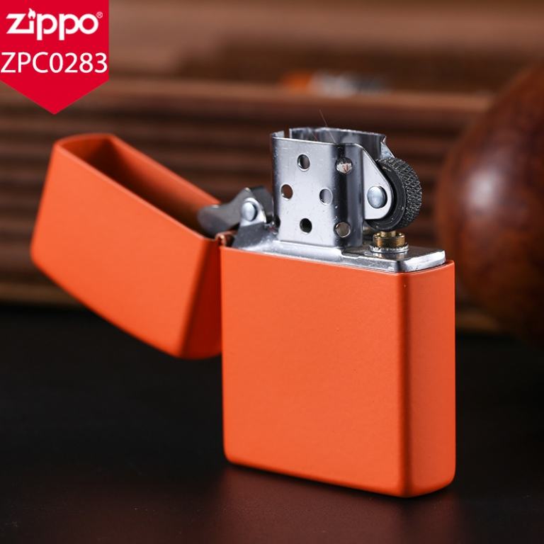 Bật Lửa Zippo Sơn Màu Cam - SKU 231 – Zippo Orange Matte