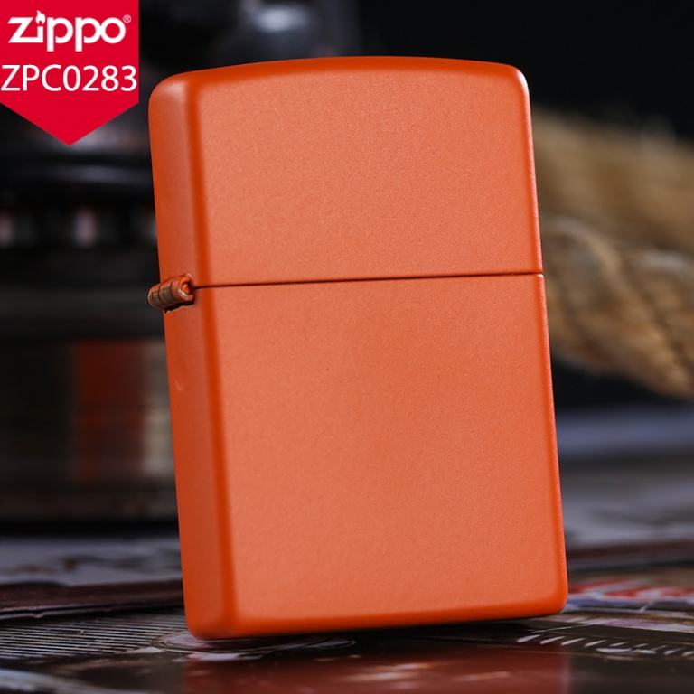 Bật Lửa Zippo Sơn Màu Cam - SKU 231 – Zippo Orange Matte