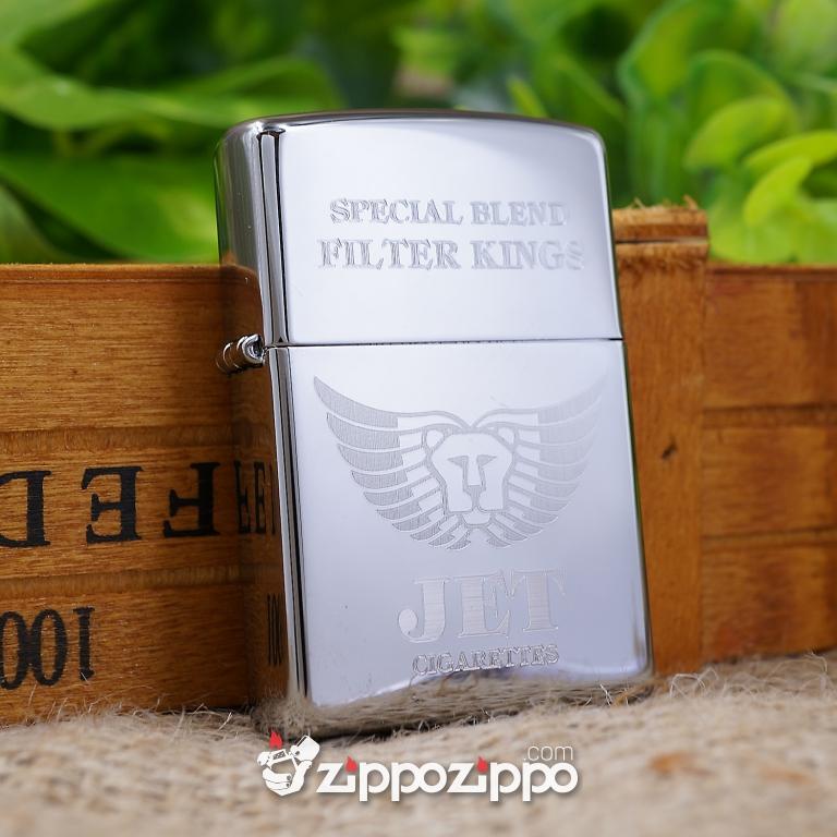 bật lửa zippo khắc hình bao  jet