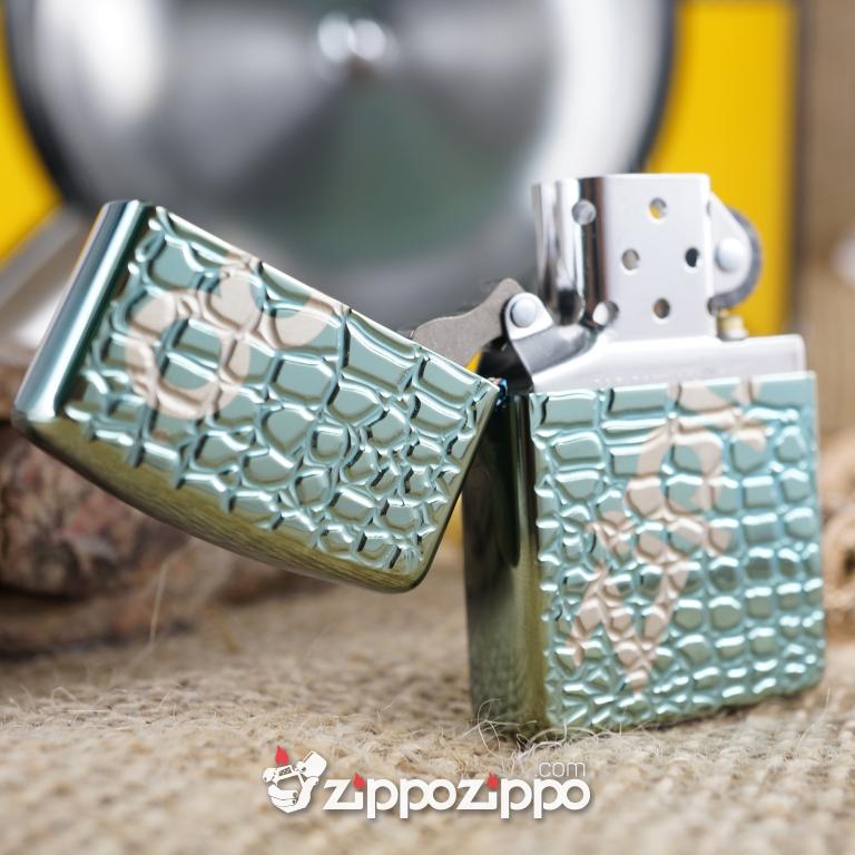 Zippo Armor Da Rắn