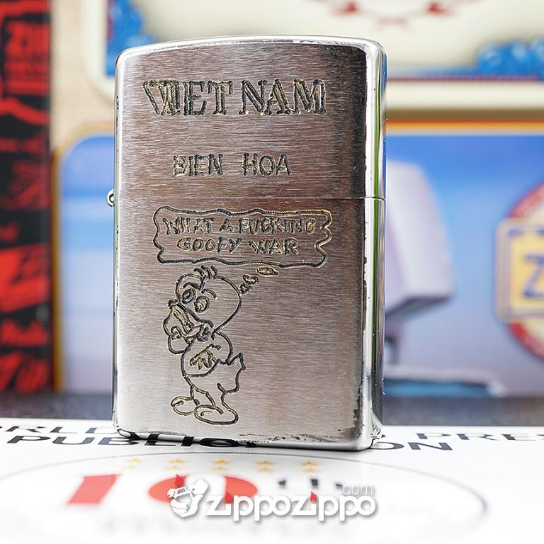 Bật lửa zippo chiến tranh việt nam sản xuất 2017 (Biên Hòa)