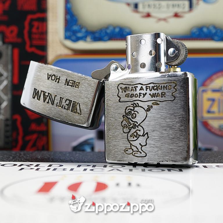 Bật lửa zippo chiến tranh việt nam sản xuất 2017 (Biên Hòa)