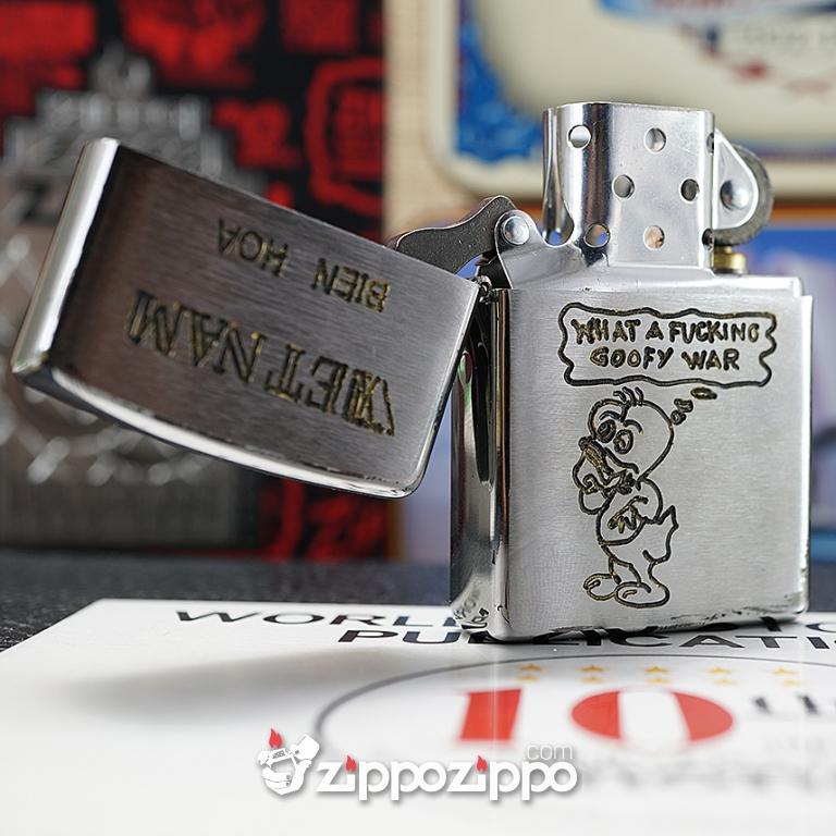 Bật lửa zippo chiến tranh việt nam sản xuất 2017 (Biên Hòa)