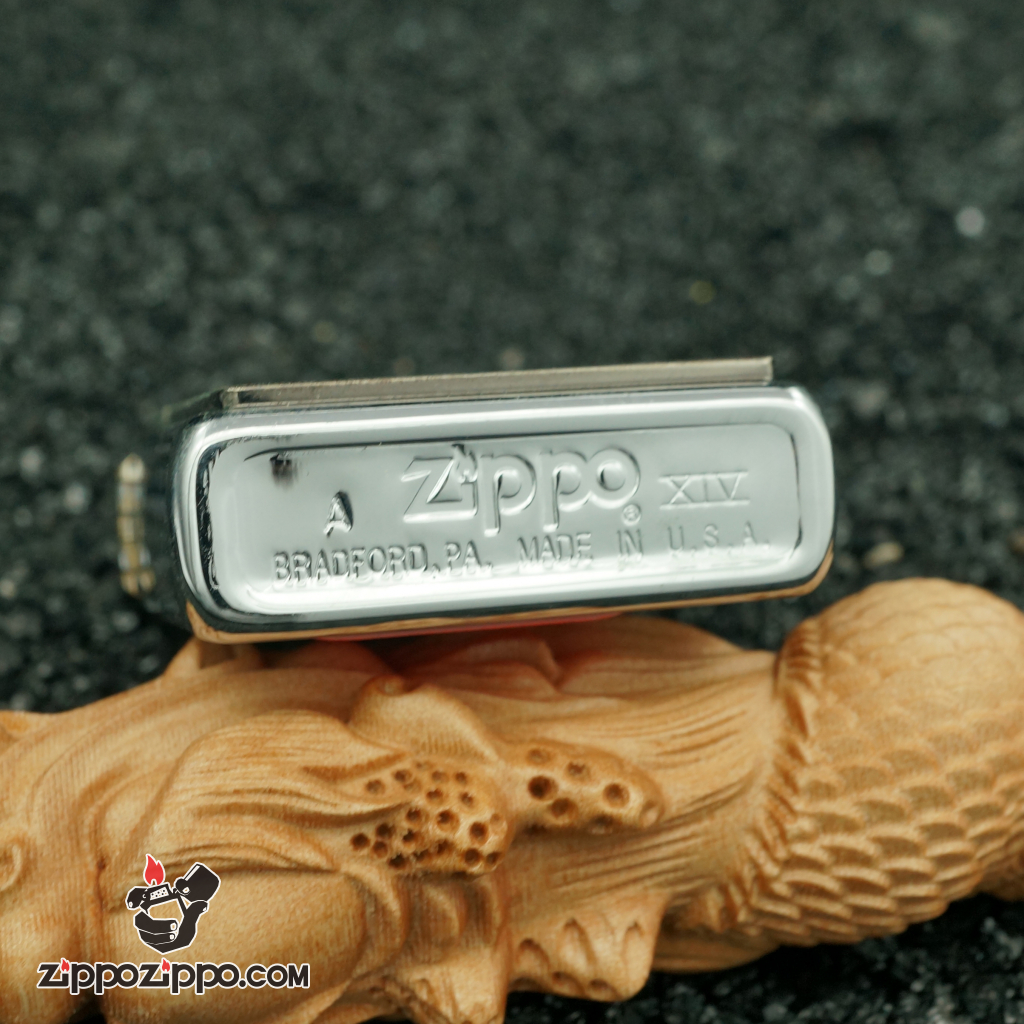 Zippo cổ bộ ký tự thổ dân - hình người 1998