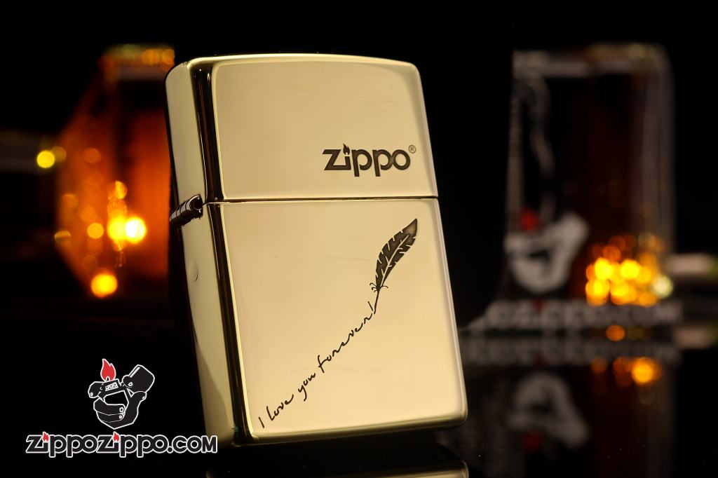 Bật lửa Zippo Chính Hãng phiên bản Original Love you forever