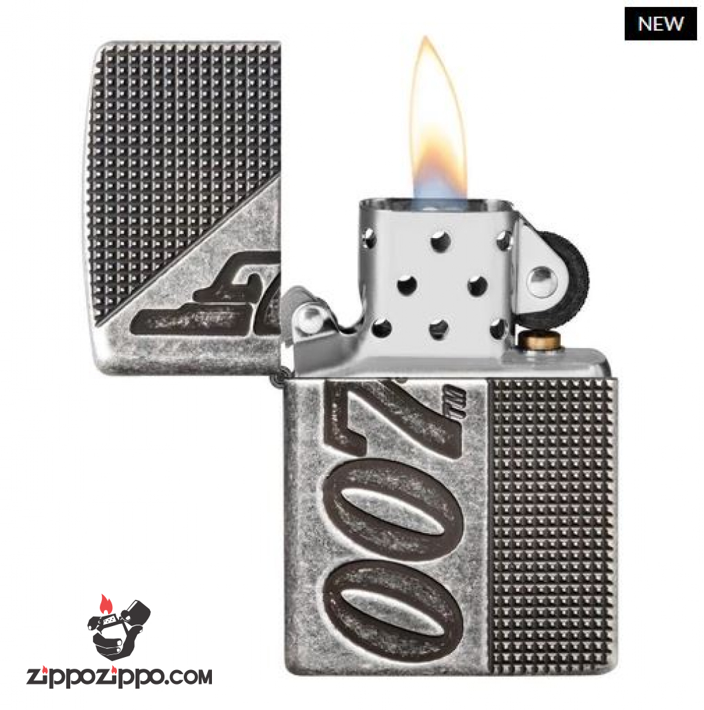 Zippo Armor Khắc  360 Mutilcut James Bond 007™