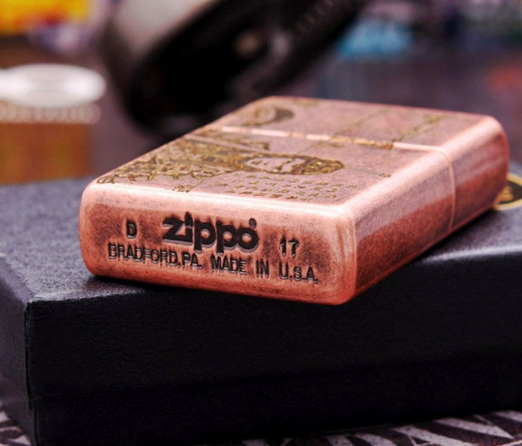 Bật Lửa Zippo Antique Copper Khắc Tôn Ngộ Không