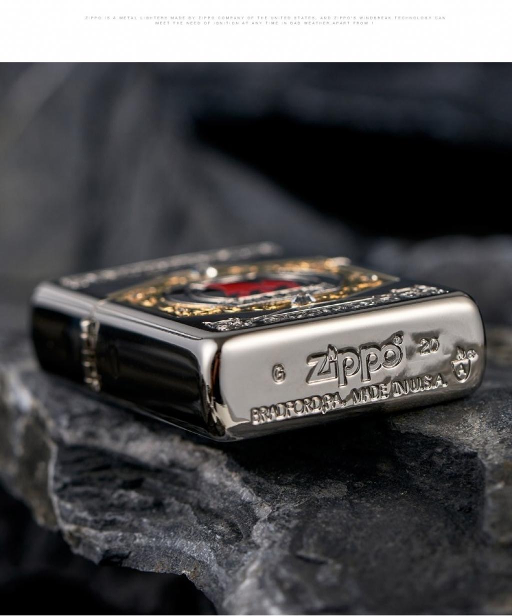 ZIPPO Armor Aniversary Limited 600 Millon Bản Châu Á