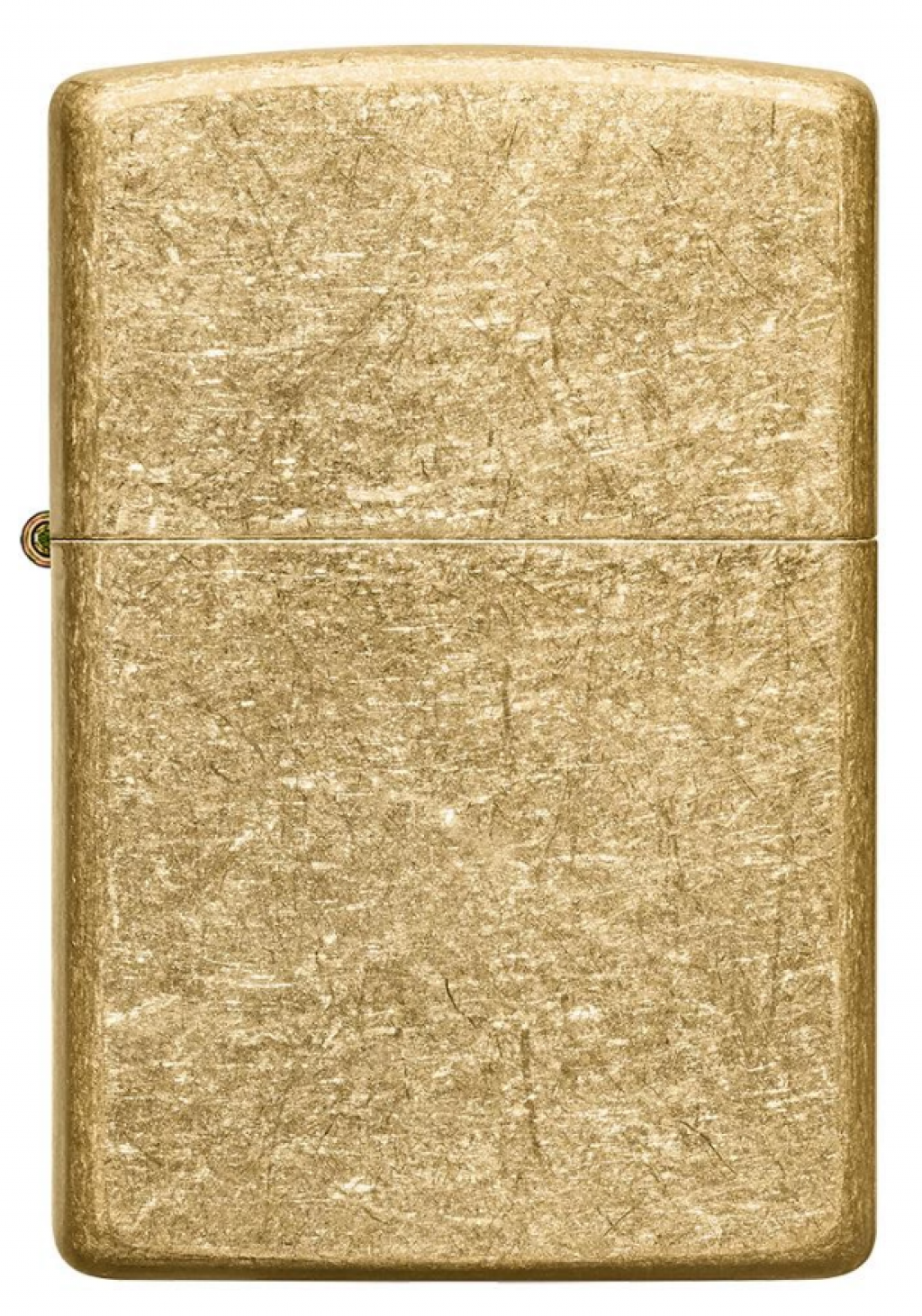 Bật Lửa Zippo Đồng Vàng  Xước Bụi - Sku 49477 – Zippo Tumbled Brass