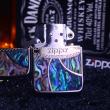 Bật Lửa Zippo 1941 Phiên Bản Retro Vỏ Xoáy Khảm Trai Trên Mặc