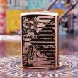 Bật Lửa Zippo Antique Copper Khắc Hoa Văn Marlboro