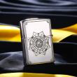 Bật lửa Zippo Bạc Nguyên Khối Cao Cấp Khắc Linh Phù Tài Lộc Bản Armor