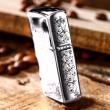 Bật Lửa Zippo Bạc Nguyên Khối Cao Cấp Chạm Khắc  Nữ Chiến Binh Samurai Vỏ Dầy Bản Armor