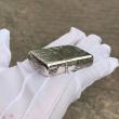 Bật lửa Zippo Bạc nguyên khối cao cấp khắc Hình Cá Chép Cạnh Viền Bản Vỏ Dầy Armor