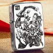 Bật Lửa Zippo Bạc Nguyên Khối Cao Cấp Khắc Hình Đức Phật Và Ác Quỷ Bản 1941