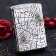 Bật Lửa Zippo Bạc Nguyên Khối Cao Cấp Khắc Hoa Văn La Bàn Và Bản Đồ Mỹ Vỏ Dầy Bản Armor