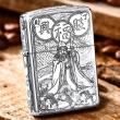 Bật lửa Zippo Bạc Nguyên Khối Cao Cấp Khắc Ông Thổ Địa Bản Vỏ Mỏng