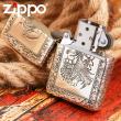 Bật Lửa Zippo Bạc Nguyên Khối Cao Cấp Khắc Quan Vũ Vỏ Dầy Bản Armor