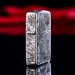 Bật Lửa Zippo Bạc Nguyên Khối Cao Cấp Khắc Rồng Nhả Ngọc  Phiên Bản 1941