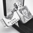 Bật Lửa Zippo Bạc Nguyên Khối Cao Cấp Khắc Tài Thiên Đại Thánh Nổi Dậy BẢn 1941