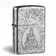 Bật lửa Zippo Bạc nguyên khối khắc Quan Thế Âm Bồ Tát