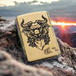 BẬT LỬA ZIPPO BẢN ĐÔNG TRƠN KHẮC 3D HÌNH CHIẾN NGƯ MA VƯƠNG  SIÊU SẮC NÉT