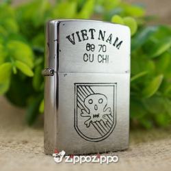 Bật lửa zippo chiến tranh việt nam đời số ( VIETNAM-CU CHI 69-70 ) - Mã SP: ZPC1530