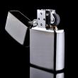 Bật lửa Zippo chính hãng 150 đen bóng có viền zippo giữ 2 nắp