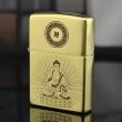 Bật lửa Zippo chính hãng chất liệu đồng khắc phật