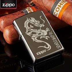 Bật lửa Zippo chính hãng đen tribal dragon - Mã SP: ZPC0225