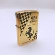 Bật lửa Zippo chĩnh hãng đồng Bóng khắc Ferrari