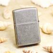 Bật Lửa Zippo Chính Hãng Khắc Cây Tre Mạ Antique Silver