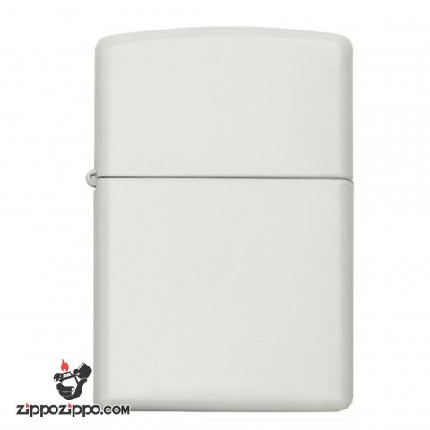 Bật Lửa Zippo Sơn Màu Trắng - SKU 214 – Zippo White Matte