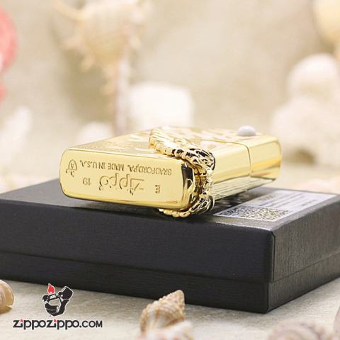 Bật lửa Zippo chính hãng phiên bản giới hạn Hàn Quốc cánh thiên thần