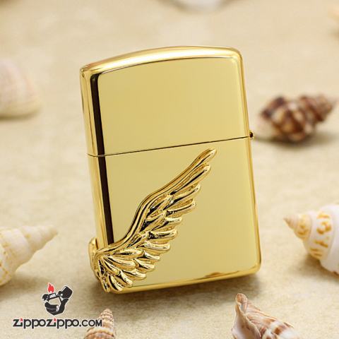 Bật lửa Zippo chính hãng phiên bản giới hạn Hàn Quốc cánh thiên thần