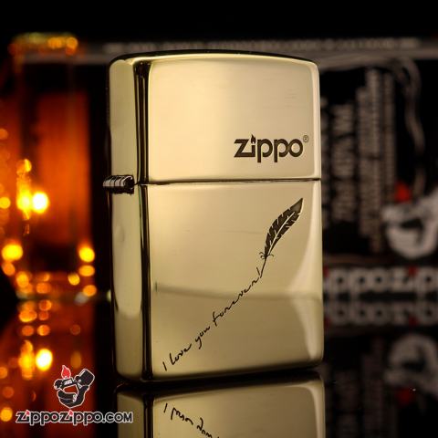 Bật lửa Zippo Chính Hãng phiên bản Original Love you forever