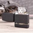 Bật Lửa Zippo Đen Nhám Khắc ZIPPO Nhip Tim