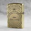 Bật Lửa Zippo Đồng Hồ Cổ Điển Màu đồng Cổ