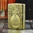 Bật lửa Zippo đồng khắc như lai phật tổ bao quanh đám mây