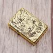 Bật lửa Zippo đồng khối khắc Hổ và móng vuốt