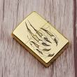 Bật lửa Zippo đồng khối khắc Hổ và móng vuốt