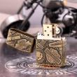 Bật Lửa Zippo Đồng Nguyên Khối Cao Cấp Khắc Harley Davidson