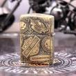 Bật Lửa Zippo Đồng Nguyên Khối Cao Cấp Khắc Harley Davidson