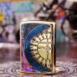 Bật Lửa Zippo Giới Hạn Dát Mục Phi Tiêu Khảm Trai Đốt Đồng