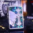 Bật Lửa Zippo Hình Vỏ Sọ Khảm Trai