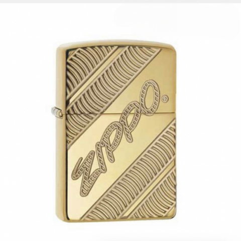 BẬT LỬA ZIPPO KHẮC BÚA CHỮ LOGO ZIPPO NGANG SIÊU NÉT 29625