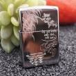 Bật lửa zippo khắc chữ nhẫn mầu bạc